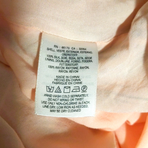 HD in Paris Silk sleeveless dress, US size 4, multi color geometric pattern - Picture 9 of 12